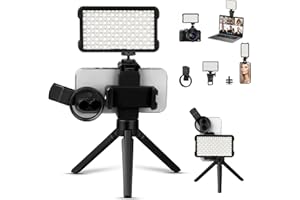 Tattoo Light Kit with 180LED and 52mm CPL Polarized Filter Len, Tattoo Equipment and Supplies, Tattoo Lamp Remove Glare for S
