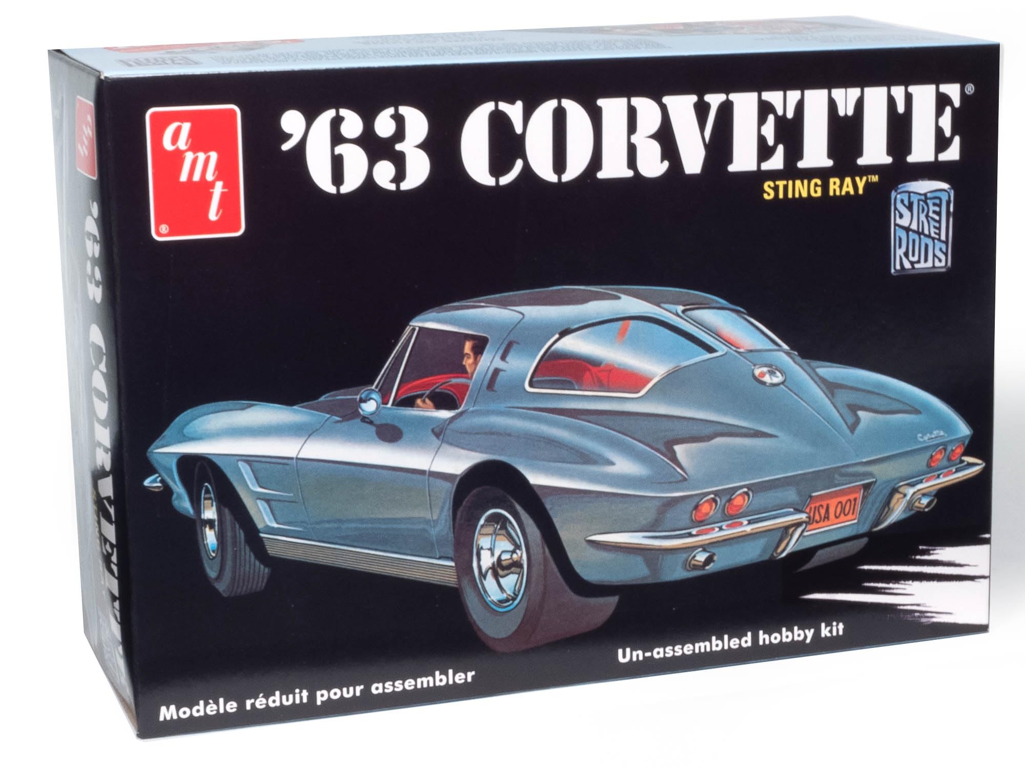AMT 1:25 Scale 1963 Chevy Corvette Model Car