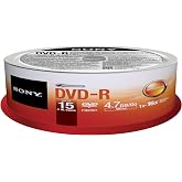 Sony DVD-R (15 pk Spindle)