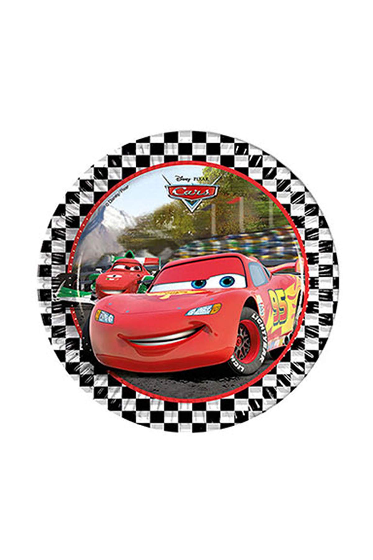 Disney 46888 Pixar Cars Party Decoration Plates Paper, 23 cm/Large