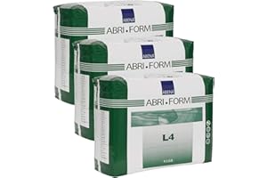 Abena Abri-Form Comfort Briefs, Large, L4, 36 Count (3 Packs of 12)