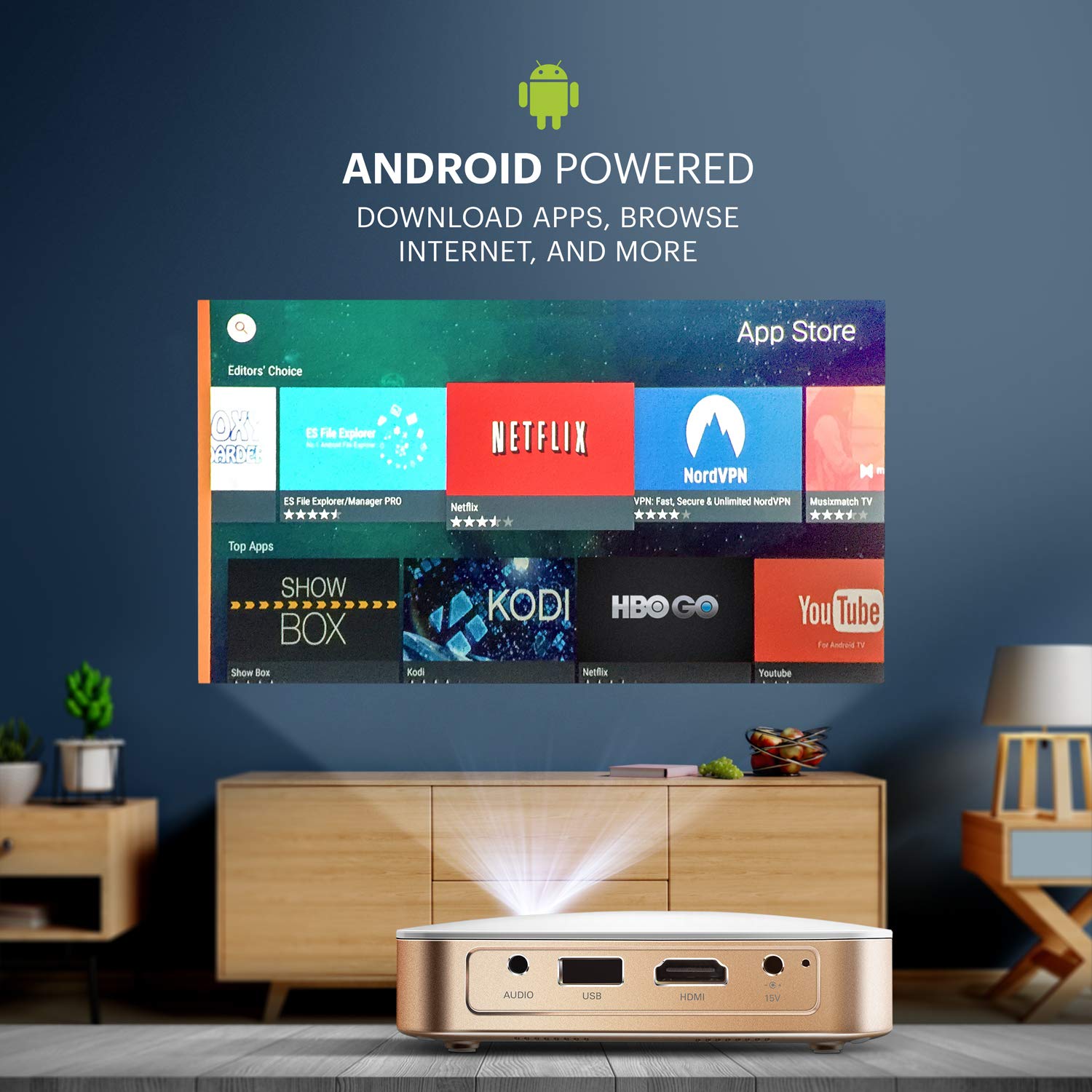 Portable Smart Projector