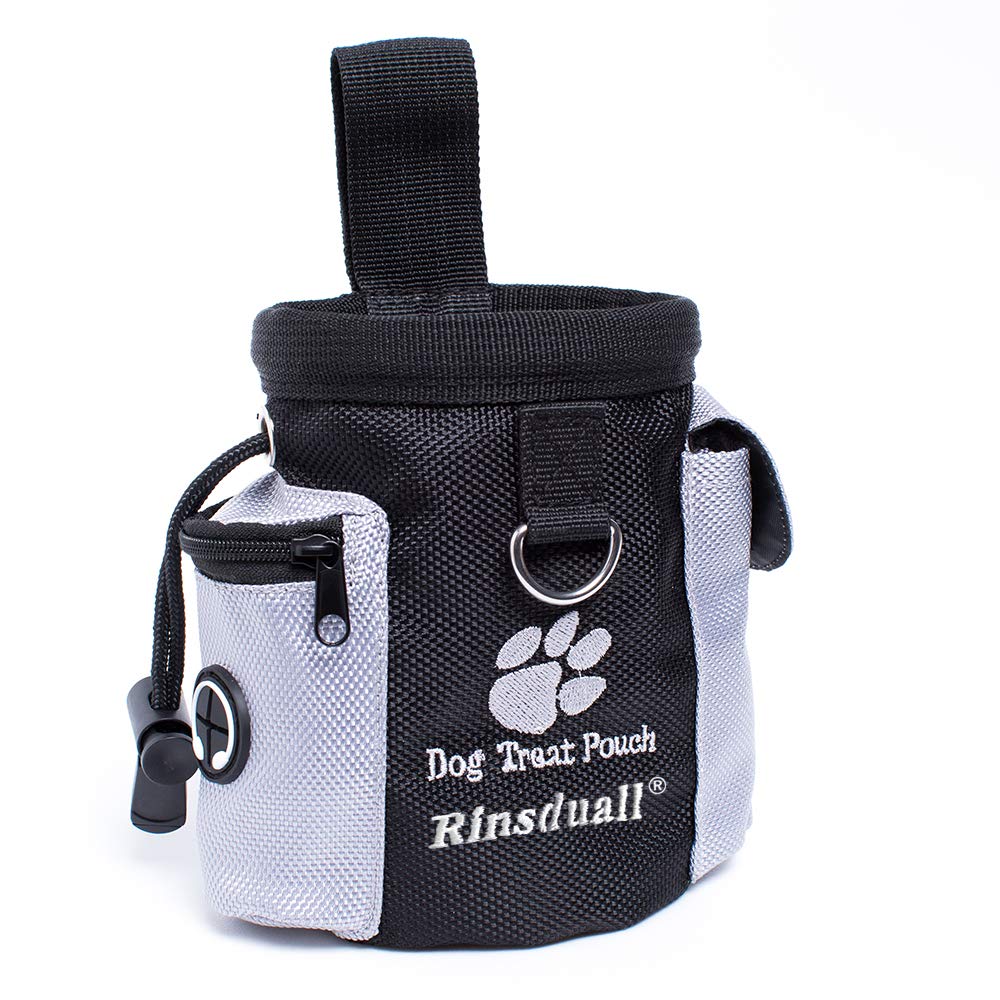 Rinsduall Dog Training Bag Dog Treat Pouch Waist Bag for Carry Pet Toys Snacks Poop Bags Training Dog Treat Pouch Waist Bag