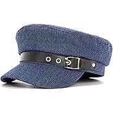 IDASHPO Yacht Captain Sailor Hat Newsboy Cabbie Beret Cap