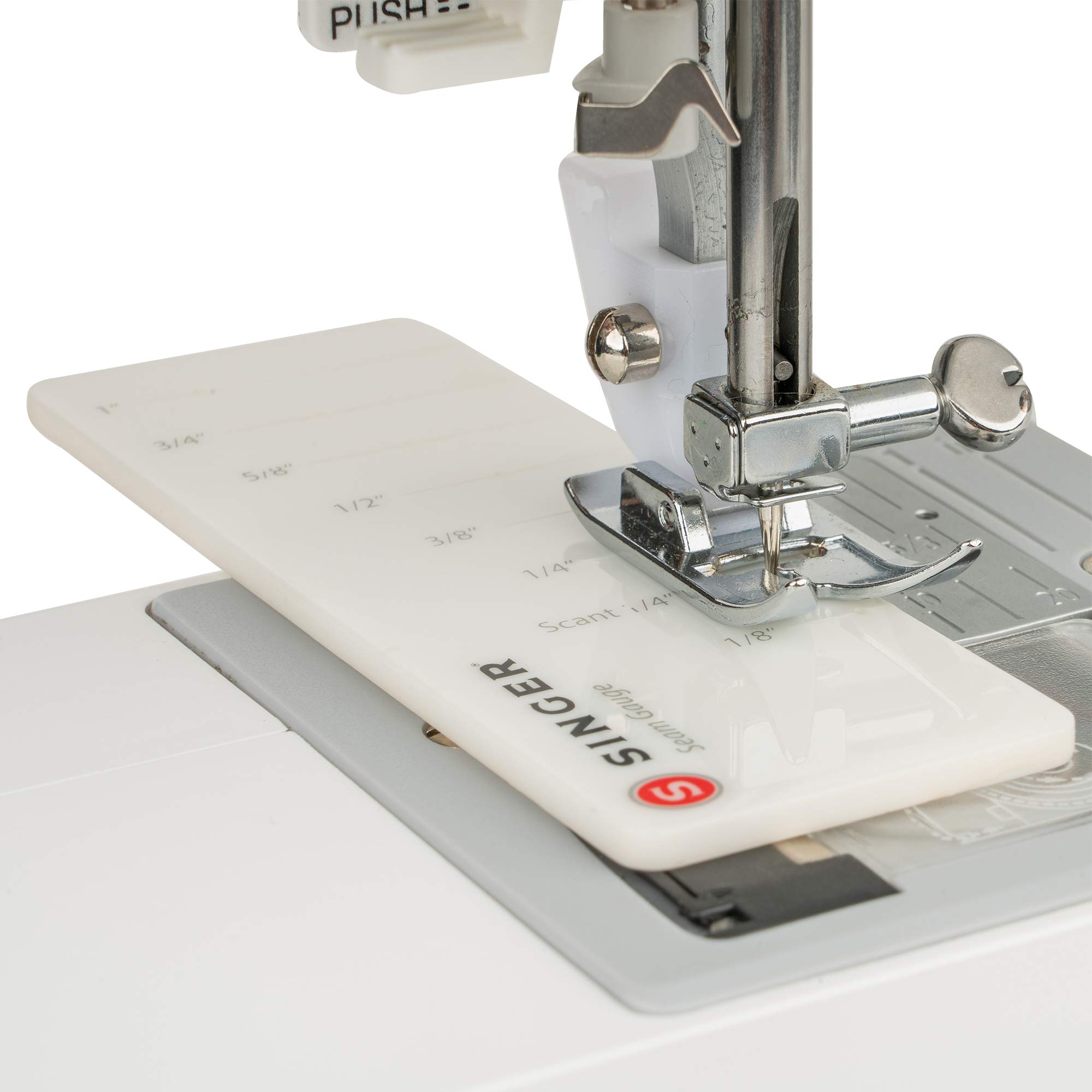 SINGER Stitch Gauge & Guide - Seam Measuring Tool for Machine Sewing