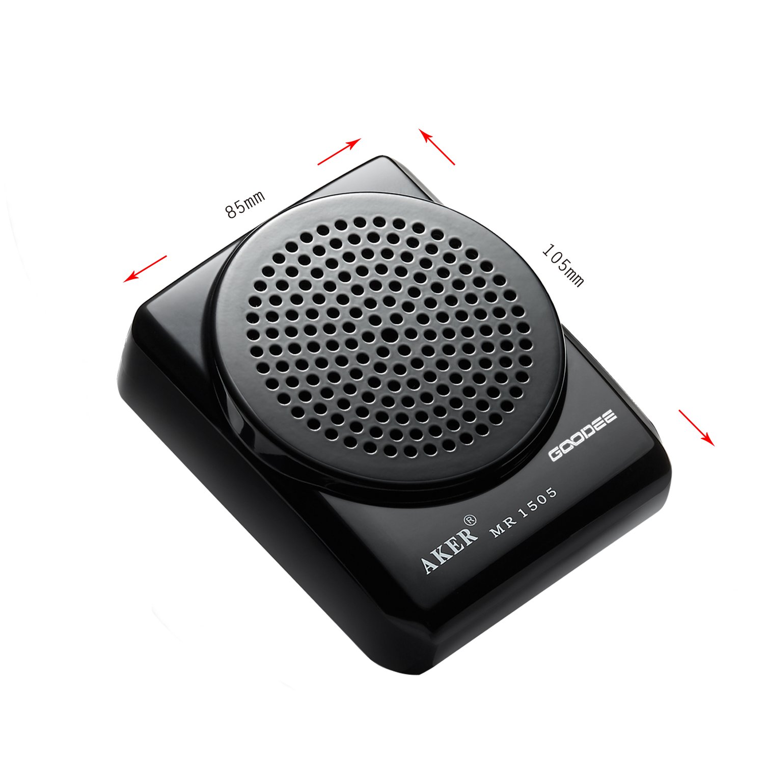 NIRVASENSE Rechargeable Voice Amplifier Portable Waistband Pa System