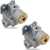 Torque 2 PCS 289714 QR-1C Quick Release Valve Replaces Bendix Haldex | QR-1C Quick Release Valve, Replacement For Bendix 289714 And Haldex 28971