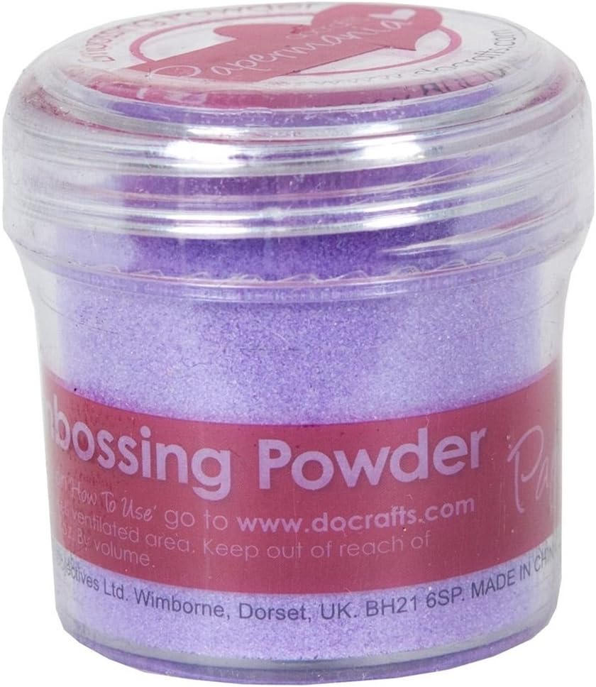 Docrafts 1 oz Embossing Powder, Lilac, PMA 4021008, Purple