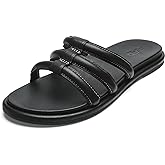 OLUKAI Tiare Women's Slide Sandals, Premium Leather & Stylish Design, All-Day Comfort & Support