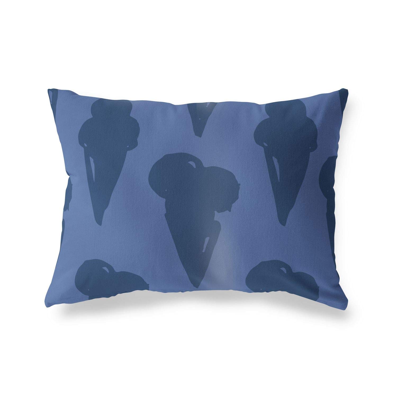 Bonamaison Decorative Cushion Cover Blue, Throw Pillow Covers, Home Decorative Pillowcases for Livingroom, Sofa, Bedroom, Size:35x50 Cm - Designed and Manufactured in Turkey