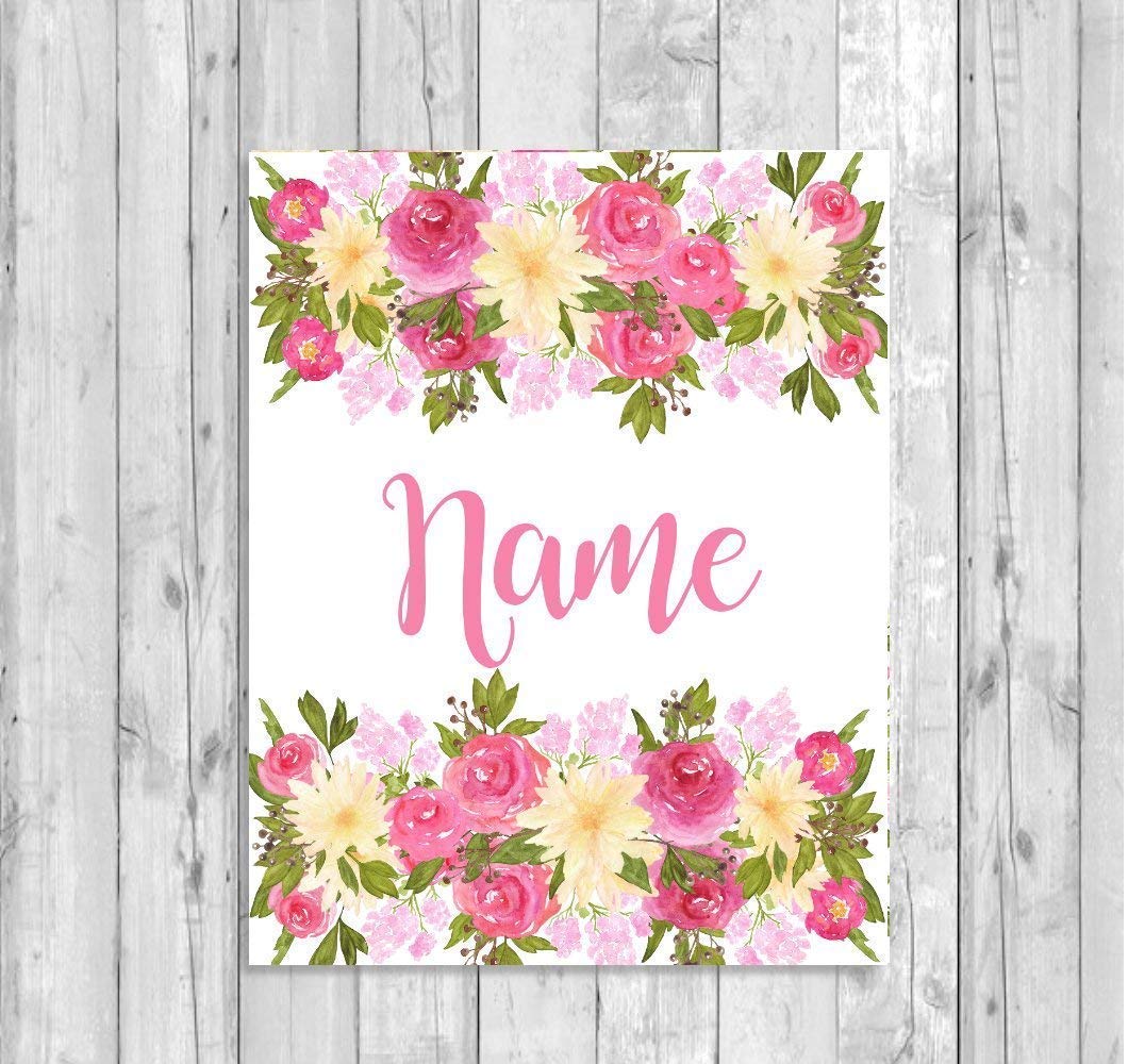 floral nursery art
