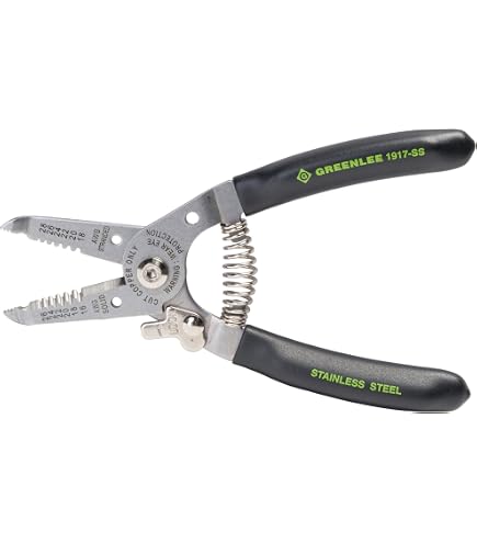 Pince Dénudeuse Et Sertisseuse Greenlee 1956-SS Pour Câbles 14-6 AWG - Neuf
