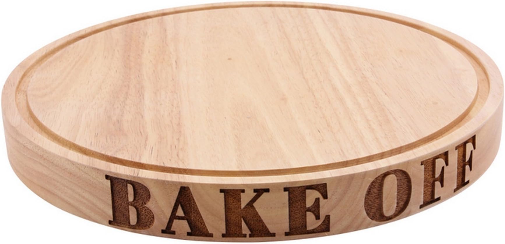 CGB Giftware Loft Bake Off Carved Cake Board (One Size) (Wood)