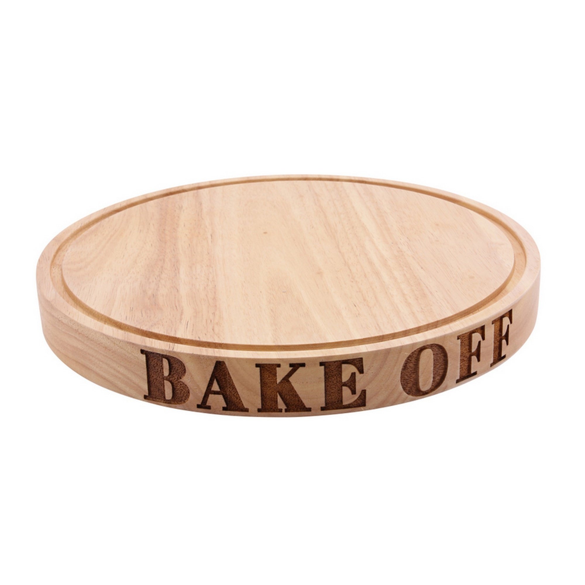 CGB Giftware Loft Bake Off Carved Cake Board (One Size) (Wood)