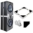 MaxWorks 50861, Universal Washing Machine Stacking Kit for Washer and Dryer, Standard 24-29 Inch
