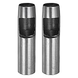 HARFINGTON 2pcs Hollow Punch for Leather 23mm Round