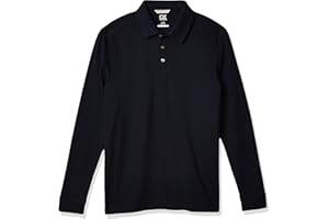 Cutter & Buck Men's Big & Tall 35+UPF, Long Sleeve Advantage Polo Shirt