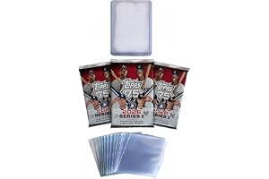 2026 Topps Series 1 Baseball Cards Value Pack – 3 Factory Sealed Packs (42 Cards Total) + 10 Penny Sleeves + 1 Top Loader – M