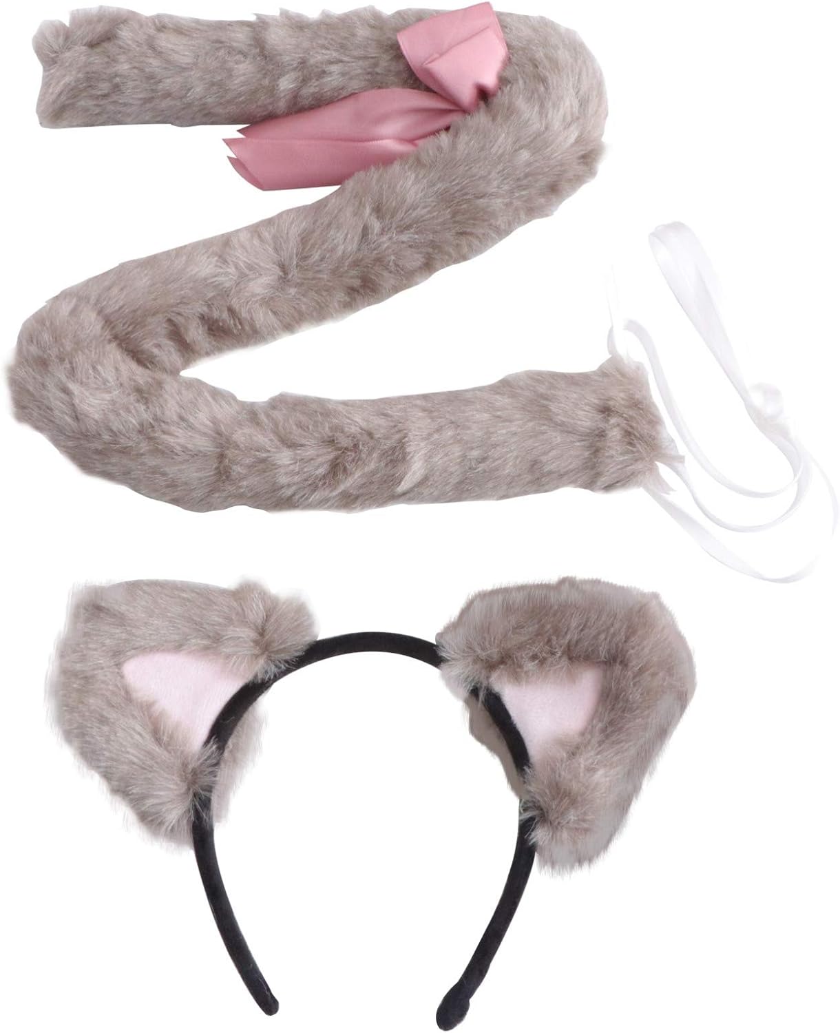 Holibanna Cat Cosplay Costume Fluffy Cat Ears Headband Kitten Tail Ears