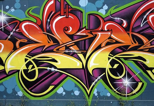 Graffiti Wall Wallpaper Mural Amazon Com