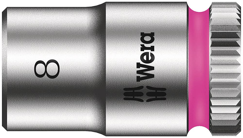 Wera Zyklop Socket 1/4in Drive 8mm — image 1