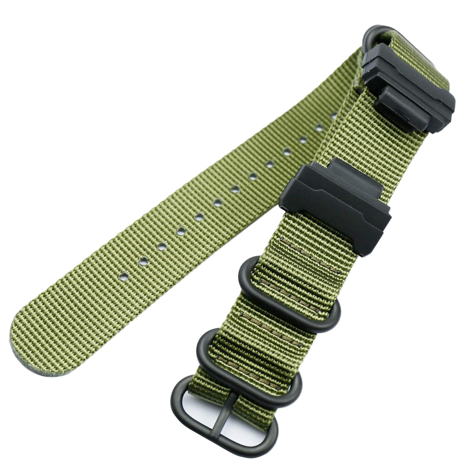 ایگرد | قیمت و خرید KHZBS Conversion RAF Nylon Strap +Adapters Replacement  for Casio g-Shock GA100 GA110 G8900 GW6900 GW5600