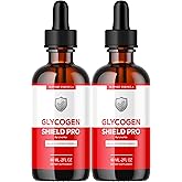 (2 Pack) Glycogen Shield Pro - Glycogen Shield Pro Drops, GlycogenShield Pro Drops, GlycogenShield Pro Support, Glycogen Shield Pro Support, Glycogen Shield Pro Supplement, 2 Bottles for 60 Days
