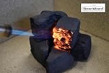 The Stove Wizard 15 Medium Ceramic Coals Gas Fire LPG Bio Ethanol Realistic view 6