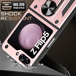 AICase for Samsung Galaxy Z Flip 5 Case with Ring