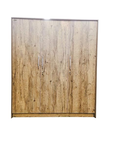 Woodspa Furniture Wood Wardrobes Brown Amazon In Home Kitchen