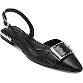 DKNY Womens Clemma Slingback Loafer Mule with Belt Detail