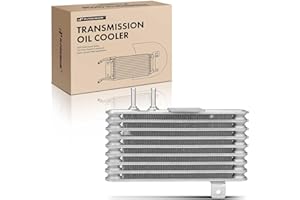 A-Premium Transmission Oil Cooler Compatible with Mitsubishi Lancer 2008-2015, Outlander Sport 2011-2020, 2.0L 2.4L, Naturall