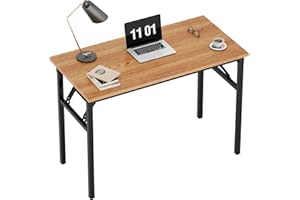 Need 31.5in Folding Computer Desk Foldable Work Desk Table Writing Desk Folding Home Office Desk, with BIFMA Certification, N