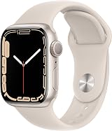 Apple Watch Series 7 GPS 41mm Starlight Aluminum Case with Starlight Sport Band