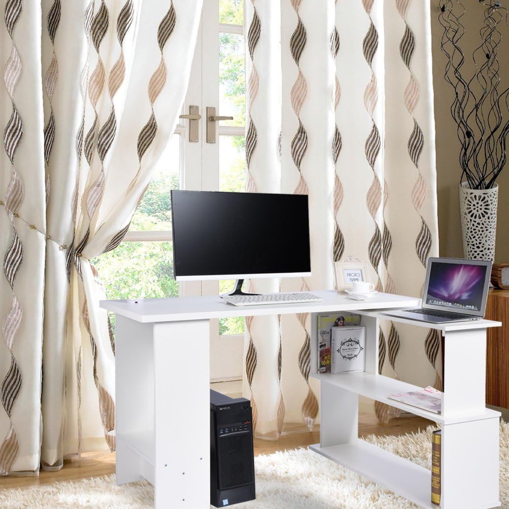 Muebles GOTOTOP Escritorio Plegable para Computadora Mesa Portátil para