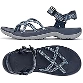 Viakix Women's Walking Sandals – Premium Comfortable Sport Sandals for Outdoors, Travel, Hiking, Beach & Everyday Wear