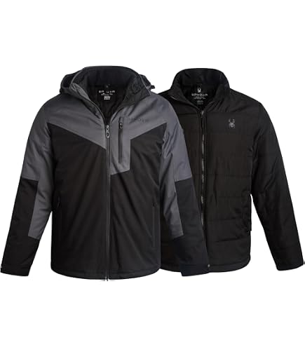 Amazon.com: Spyder Mens Seventy Eight Insulated Ski Jacket