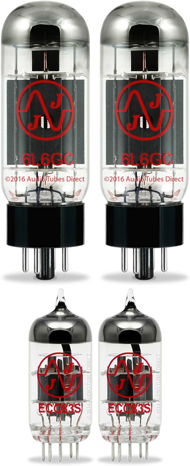 JJ Tube Upgrade Kit For Hughes & Kettner Dual Statesman 6L6 Amps 6L6GC ECC83S