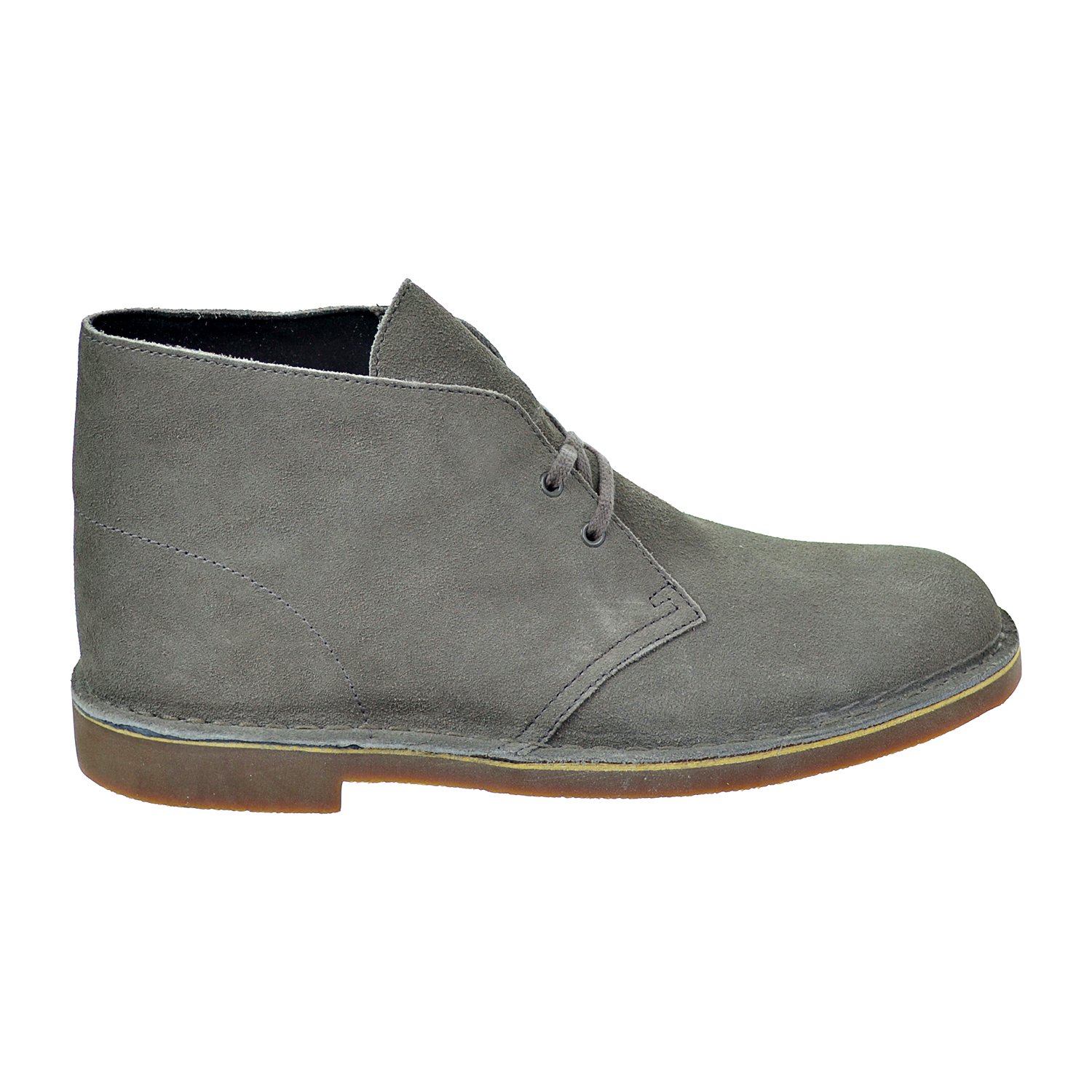 clarks bushacre grey suede