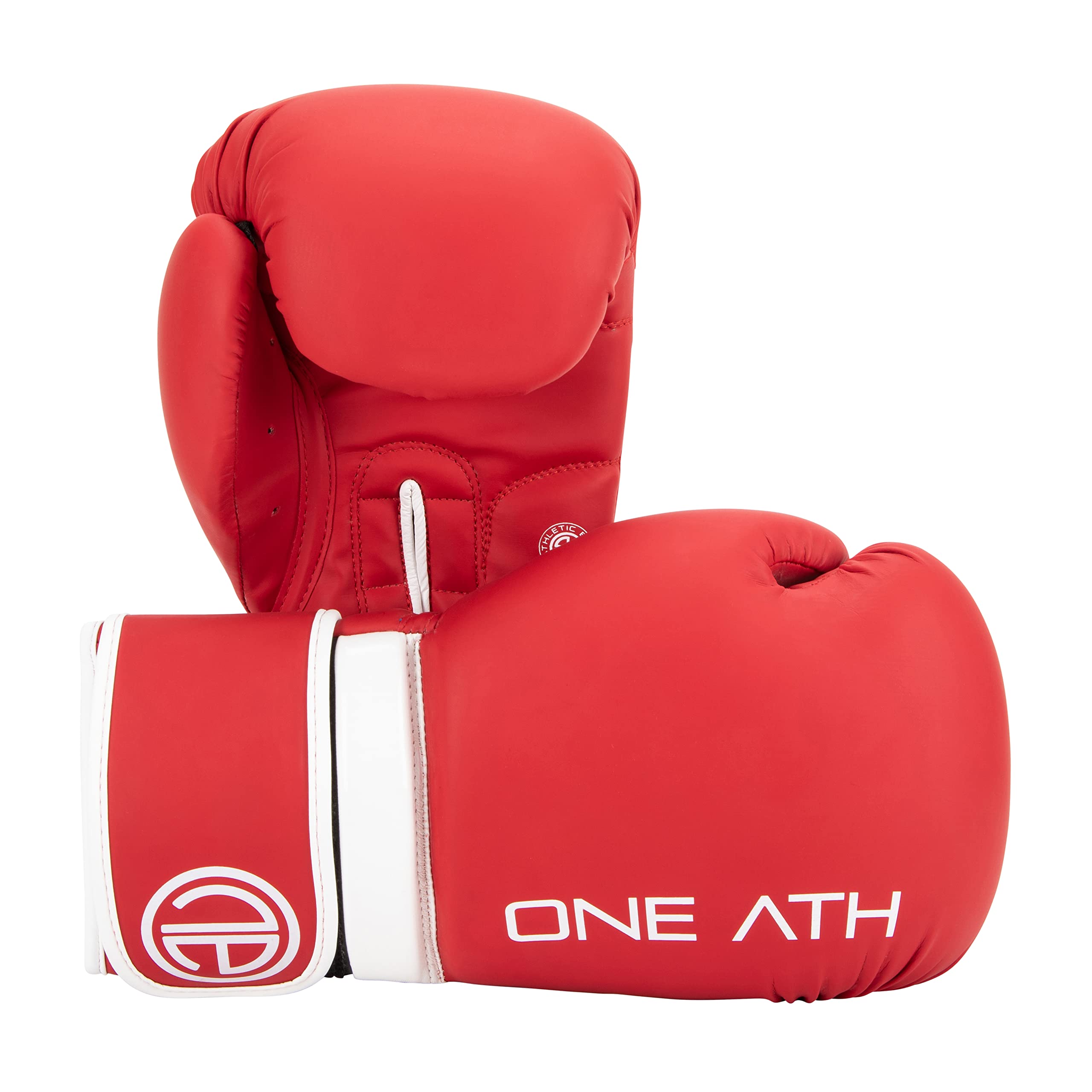 One Athletic CONTENDER Mk 1 Strap Training Glove, 12 oz Size, Red