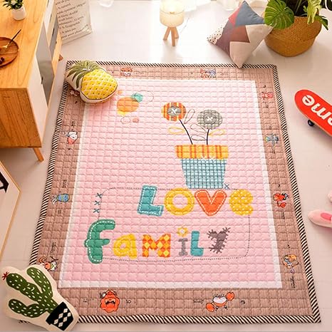 Amazon 子供 再生 敷物 食品 赤ちゃん クロール 食品 布 フロアマット 折りたたみ 式 洗える リビング ルーム カーペット ホーム 子供 登山 ゲーム パッド 12 57x77 145x195cm ラグ カーペット オンライン通販