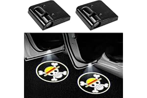 Akkya Car Door Lights Logo LED HD Welcome Light, Anime Skull Skeleton Puddle Courtesy Automotive Lamp for Audi Toyota Chevy BMW Lexus Cadillac Jeep Ford Honda Hyundai