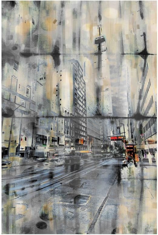 Amazon Com Wayfair Parvez Taj En La Distancia Pintado Lona Pared