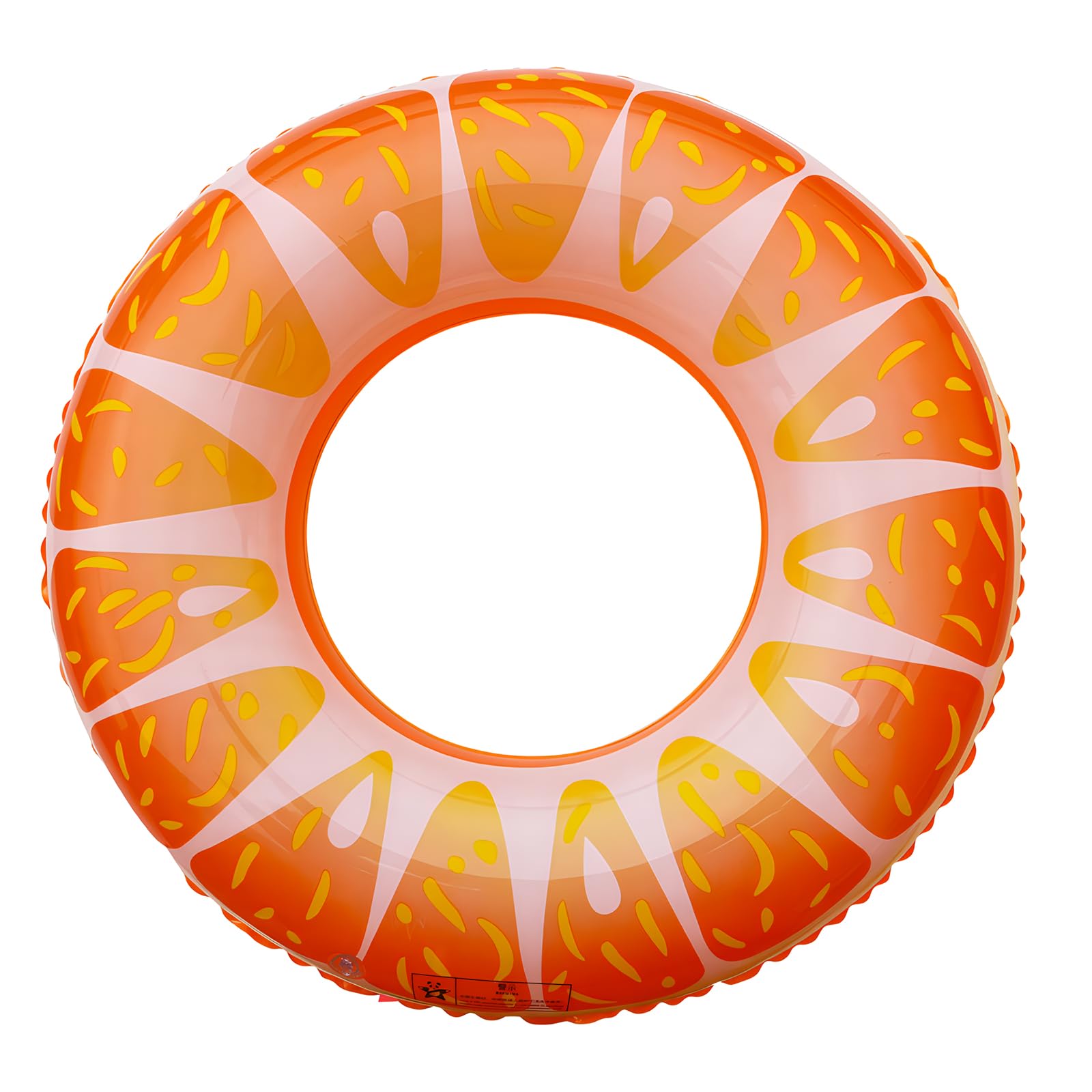 JYJLLM Pool Inflatables Floats for Kids Adults, Swimming Pool Inflatables, swimming ring，rubber ring，Swimming Ring，Fruit Rubber Ring, Inflatable Pool Toys (orange, adult90#)