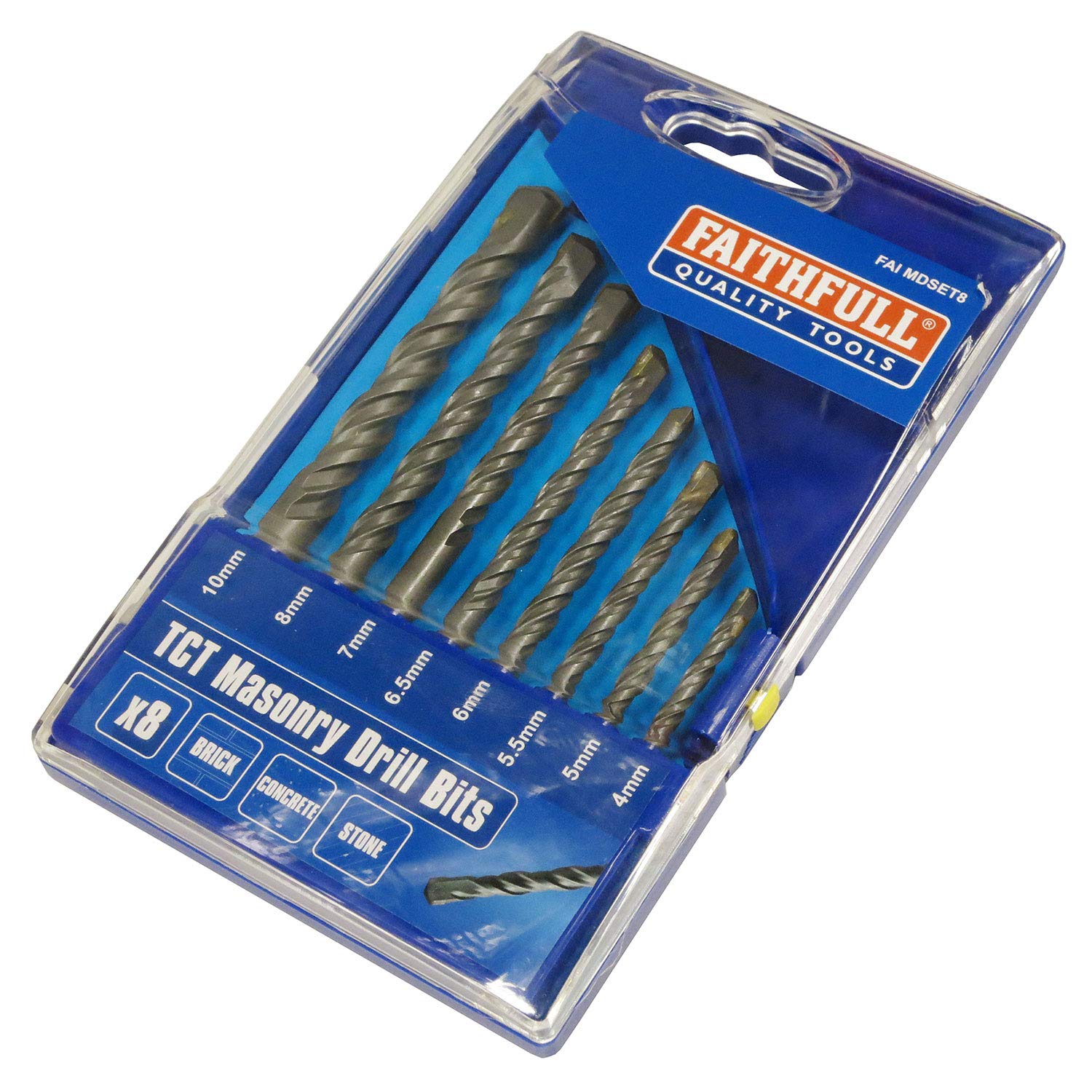 Faithfull Standard Masonew producty Drill set 8
