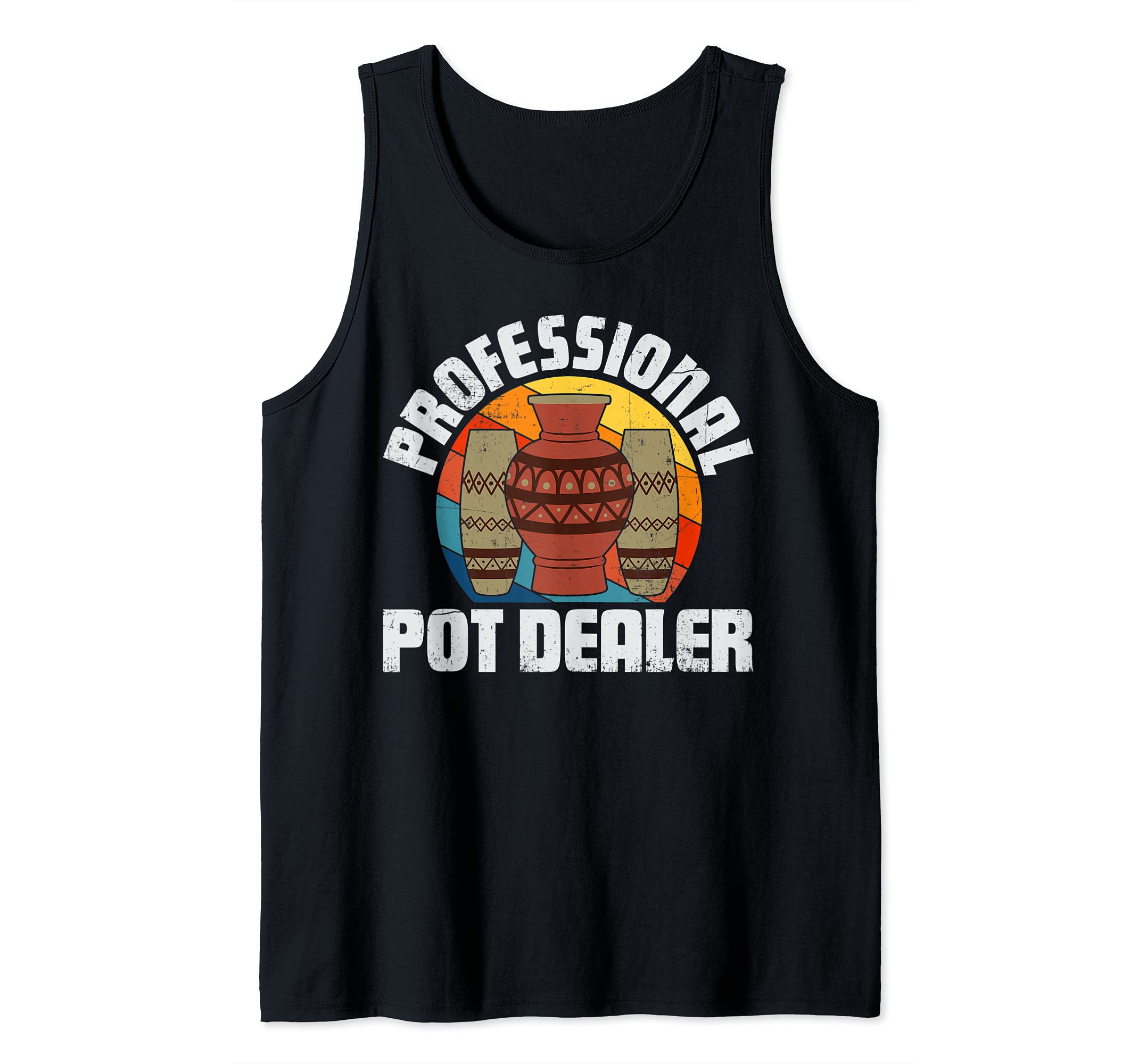 Pottery Professional Pot Dealer Potter Clay Ceramic Artist Tank Top