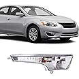 UPPARTS Turn Signal Light Assembly For 2013 2014 2015 2016 2017 2018 Nissan Altima S SL SV - Front Turn Signal Light Fits Passenger Side - Corner Light Replacement Includes Lens, Housing, Bulb