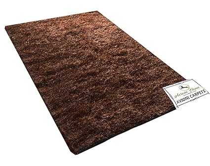 Avioni Handloom Rugs Carpets For Living Room In Fur Reversible -3 Feet X 5 Feet