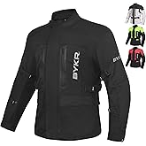 BYKR Adventure Touring Motorcycle Jacket For Men & Women Enduro Biker Textile Riding Gear CE Armored