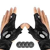 Mylivell LED Flashlight Gloves, Gifts for
